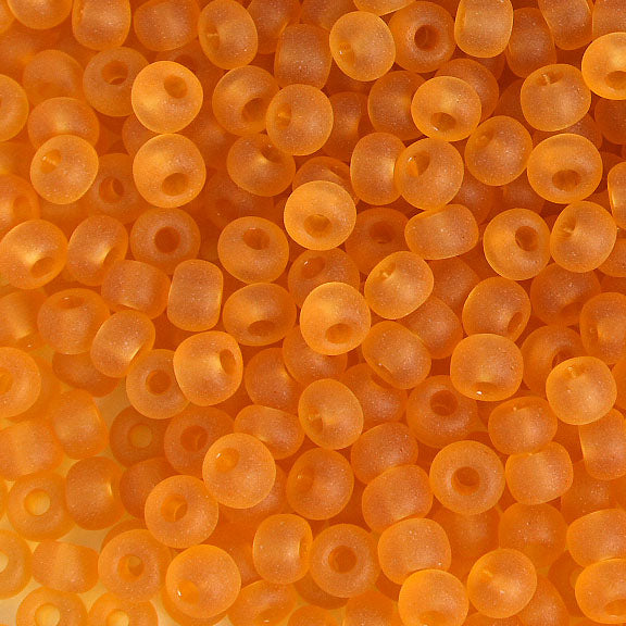 Czech Seed Bead / Pony Beads 6/0 Transparent Brown Shades