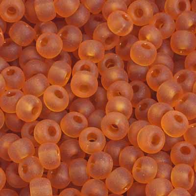 Czech Seed Bead / Pony Beads 6/0 Transparent Brown Shades