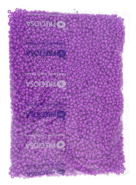 Czech Seed Bead / Pony Beads 6/0 Opaque Purple Shades