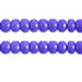 Czech Seed Bead / Pony Beads 6/0 Opaque Purple Shades