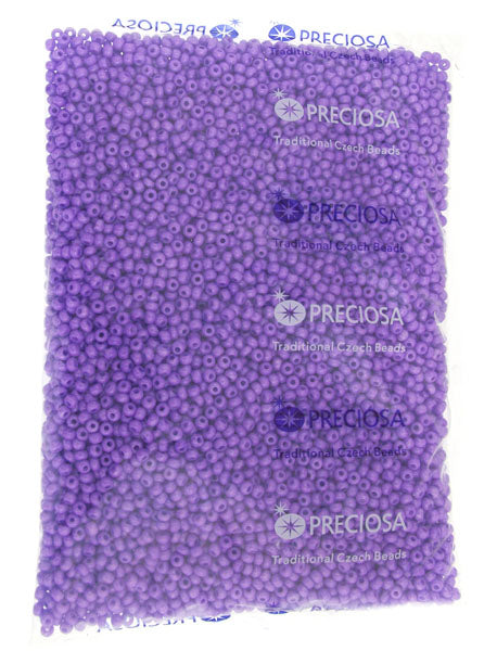Czech Seed Bead / Pony Beads 6/0 Opaque Purple Shades