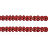 Czech Seed Bead / Pony Beads 6/0 Transparent Red Shades