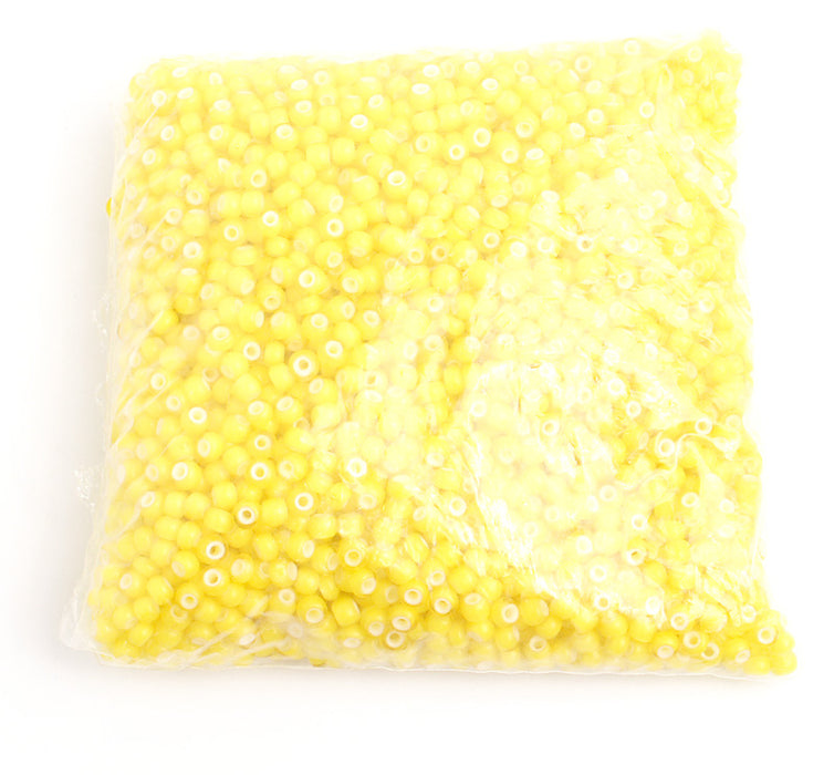 Czech Seed Bead / Pony Beads 6/0 Opaque Yellow/Orange Shades