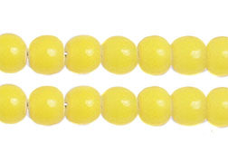 Czech Seed Bead / Pony Beads 6/0 Opaque Yellow/Orange Shades