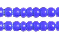 Czech Seed Bead / Pony Beads 6/0 Opaque Blue Shades