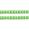 Czech Seed Bead / Pony Beads 6/0 Opaque Green Shades