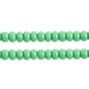 Czech Seed Bead / Pony Beads 6/0 Opaque Green Shades