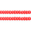 Czech Seed Bead / Pony Beads 6/0 Opaque Red Shades