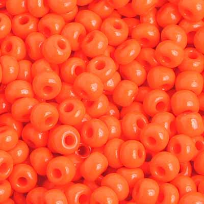 Czech Seed Bead / Pony Beads 6/0 Opaque Yellow/Orange Shades