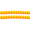 Czech Seed Bead / Pony Beads 6/0 Opaque Yellow/Orange Shades