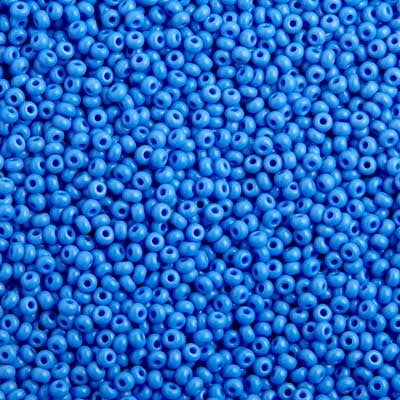 Czech Seed Bead / Pony Beads 6/0 Opaque Blue Shades