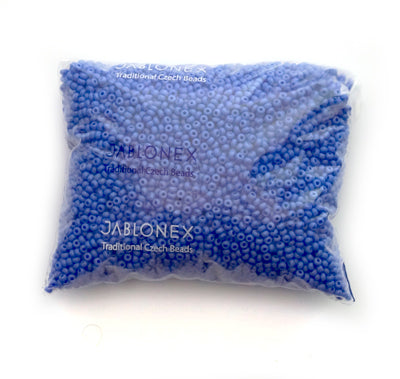 Czech Seed Bead / Pony Beads 6/0 Opaque Blue Shades