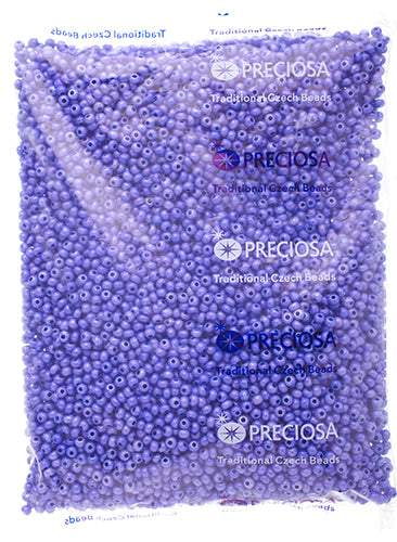 Czech Seed Bead / Pony Beads 6/0 Opaque Purple Shades