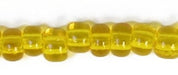 Czech Seed Bead / Pony Beads 6/0 Transparent Yellow/Orange Shades
