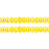 Czech Seed Bead / Pony Beads 6/0 Transparent Yellow/Orange Shades