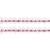 Czech Seed Bead / Pony Beads 6/0 Silver Lined Pink Shades