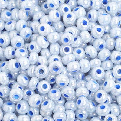 Czech Seed Bead / Pony Beads 6/0 Opaque Blue Shades