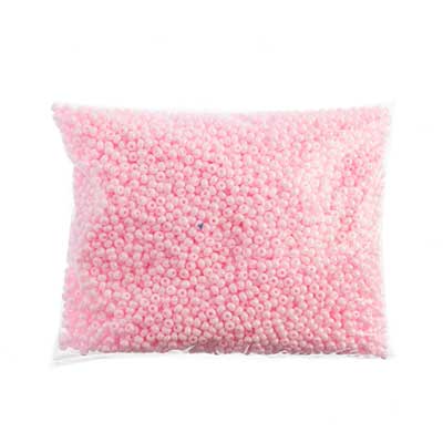 Czech Seed Bead / Pony Beads 6/0 Opaque Pink Shades