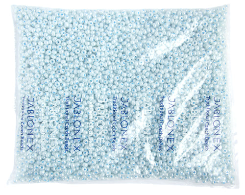 Czech Seed Bead / Pony Beads 6/0 Opaque Blue Shades