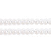 Czech Seed Bead / Pony Beads 6/0 Opaque White Shades
