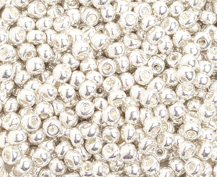 Czech Seed Bead / Pony Beads 6/0 Metallic 