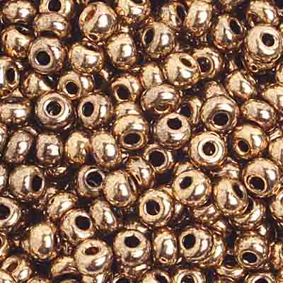 Czech Seed Bead / Pony Beads 6/0 Metallic