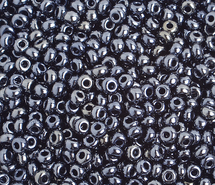 Czech Seed Bead / Pony Beads 6/0 Metallic 