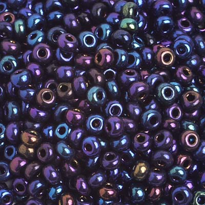Czech Seed Bead / Pony Beads 6/0 Opaque Blue Shades