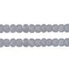 Czech Seed Bead / Pony Beads 6/0 Transparent Crystal/Grey Shades
