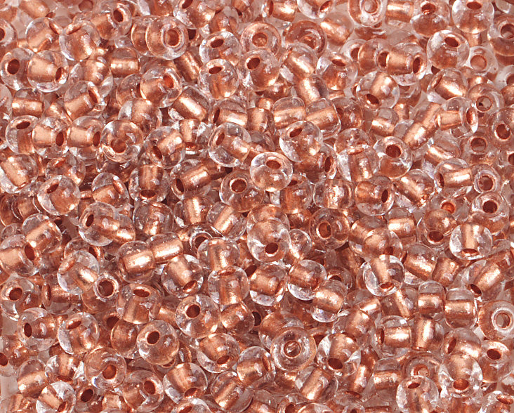 Czech Seed Bead / Pony Beads 6/0 Color Lined 