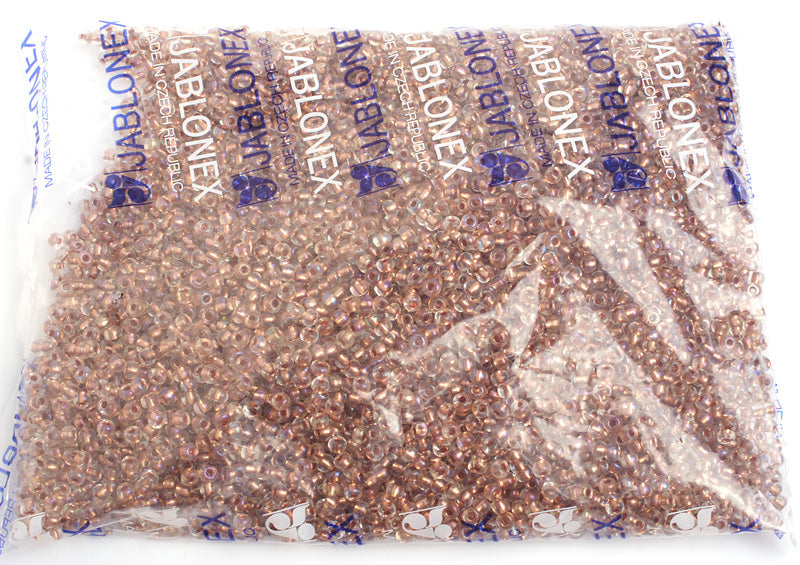 Czech Seed Bead / Pony Beads 6/0 Color Lined 