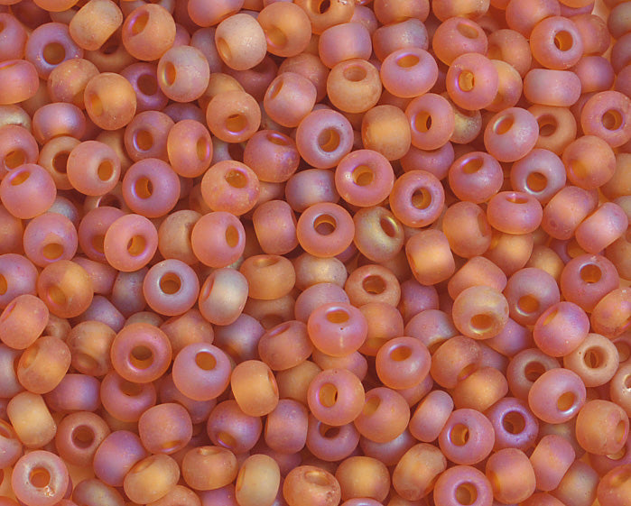 Czech Seed Bead / Pony Beads 6/0 Transparent Brown Shades