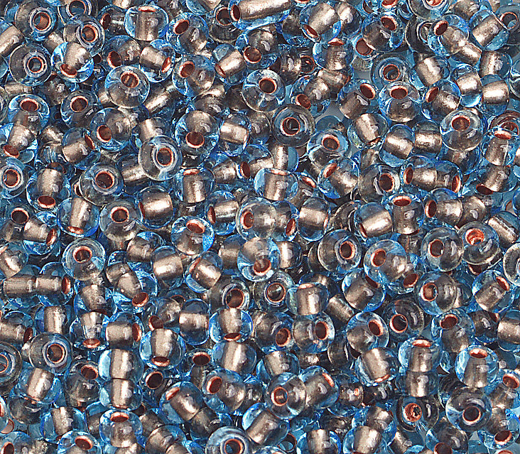 Czech Seed Bead / Pony Beads 6/0 Color Lined 