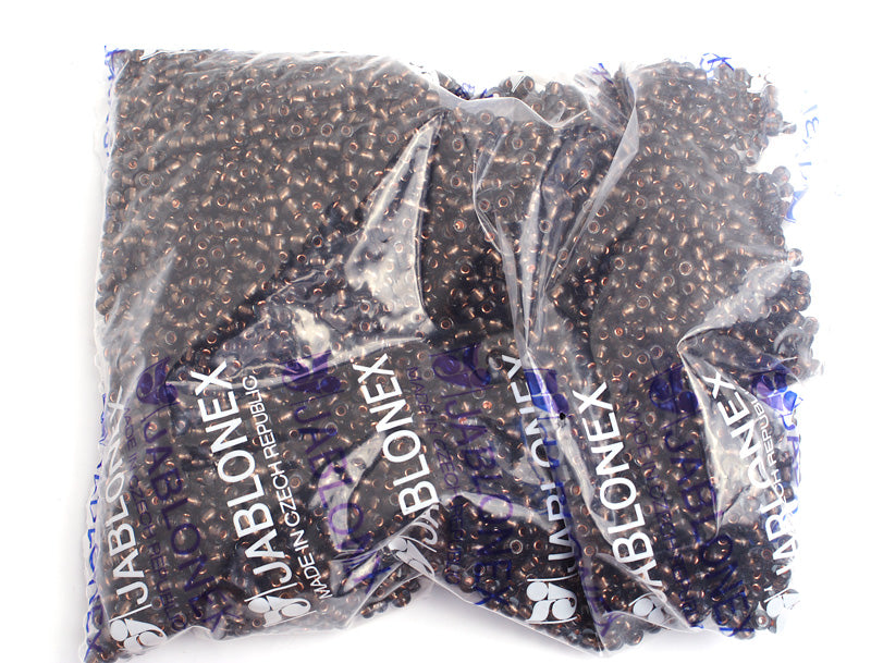 Czech Seed Bead / Pony Beads 6/0 Color Lined 