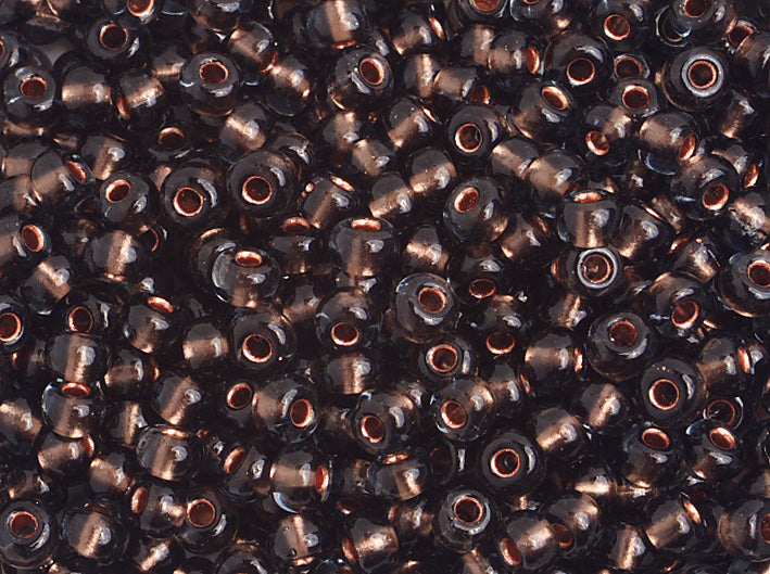 Czech Seed Bead / Pony Beads 6/0 Color Lined 