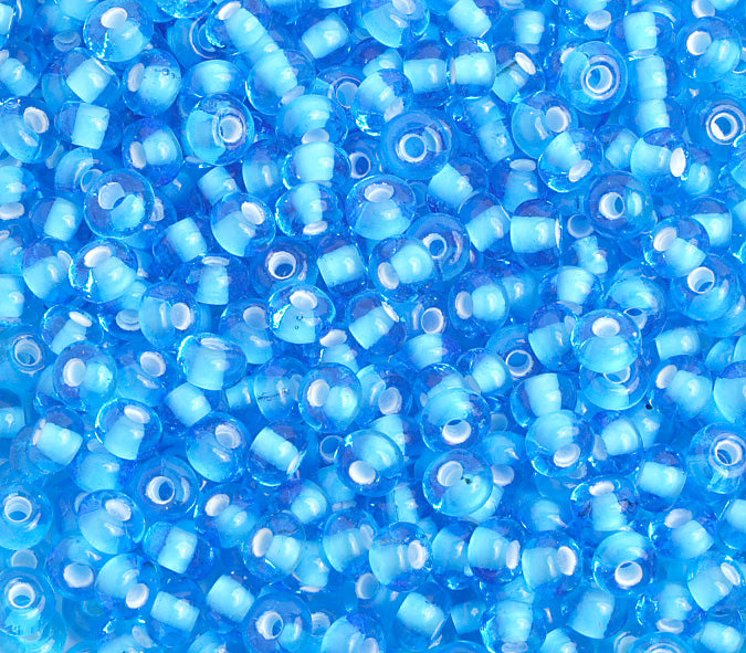 Czech Seed Bead / Pony Beads 6/0 Color Lined 