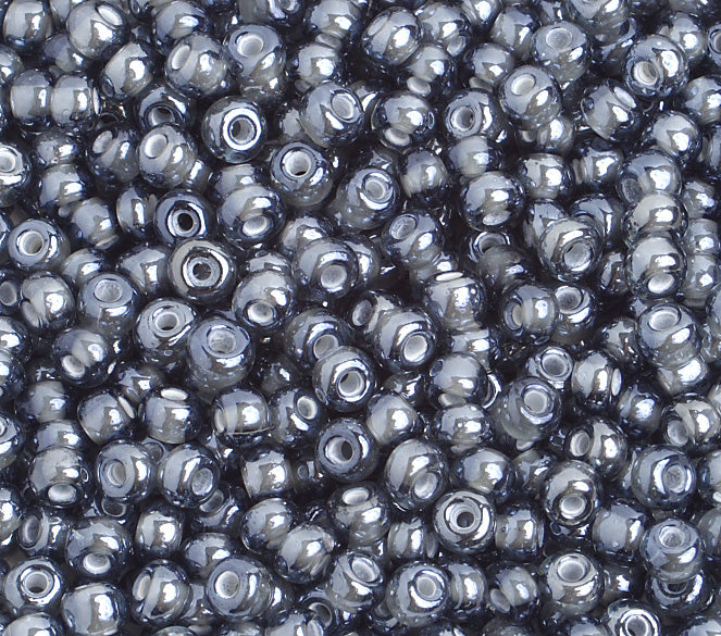 Czech Seed Bead / Pony Beads 6/0 Color Lined 