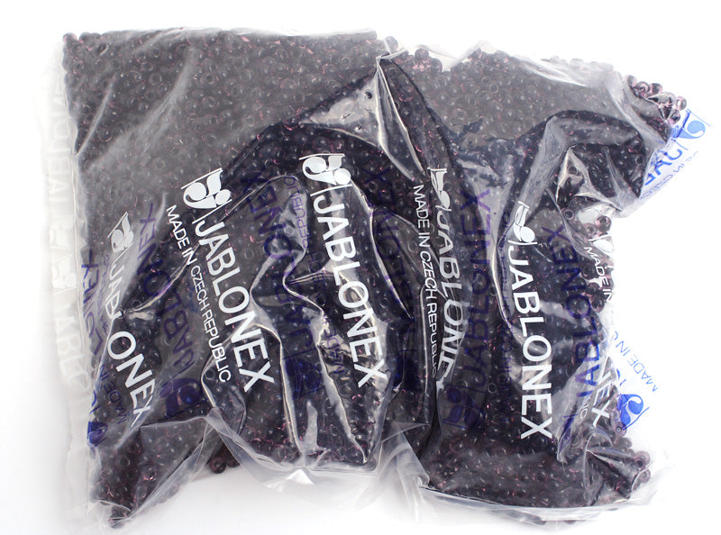 Czech Seed Bead / Pony Beads 6/0 Color Lined 