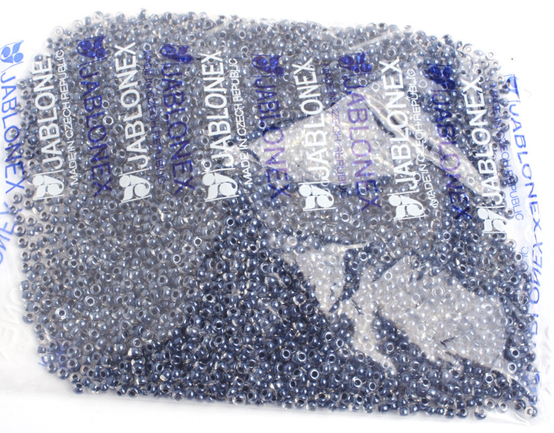 Czech Seed Bead / Pony Beads 6/0 Color Lined 