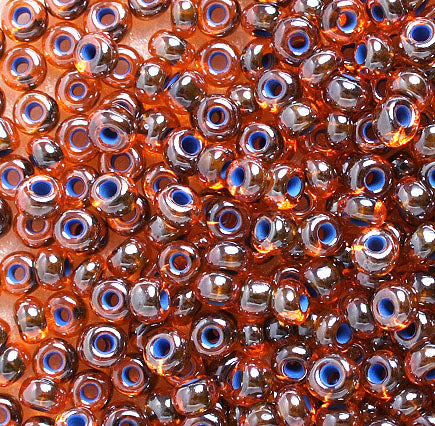 Czech Seed Bead / Pony Beads 6/0 Color Lined 