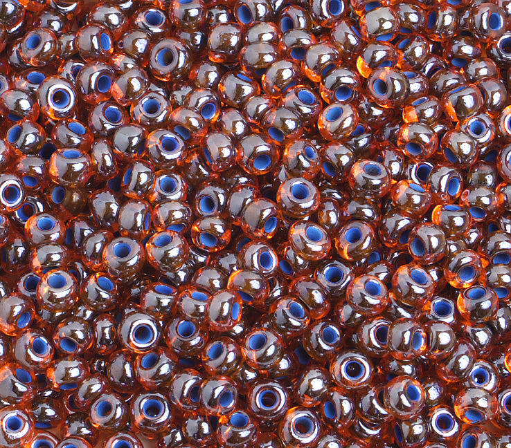 Czech Seed Bead / Pony Beads 6/0 Color Lined 