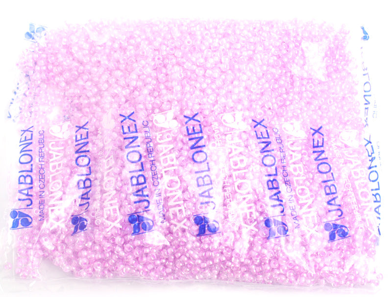 Czech Seed Bead / Pony Beads 6/0 Color Lined 