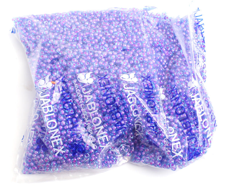 Czech Seed Bead / Pony Beads 6/0 Color Lined 