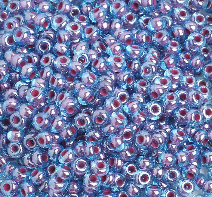 Czech Seed Bead / Pony Beads 6/0 Color Lined 