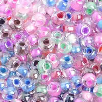 Czech Seed Bead / Pony Beads 6/0 Color Lined