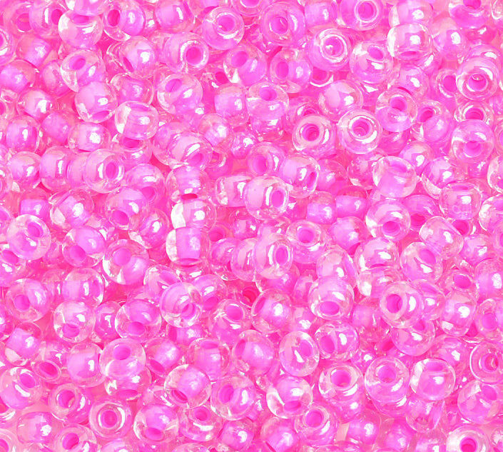 Czech Seed Bead / Pony Beads 6/0 Color Lined 