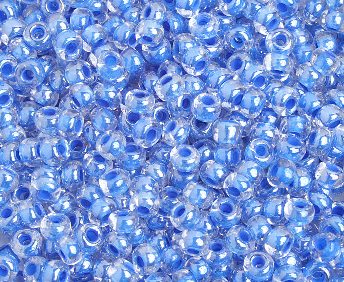 Czech Seed Bead / Pony Beads 6/0 Color Lined 