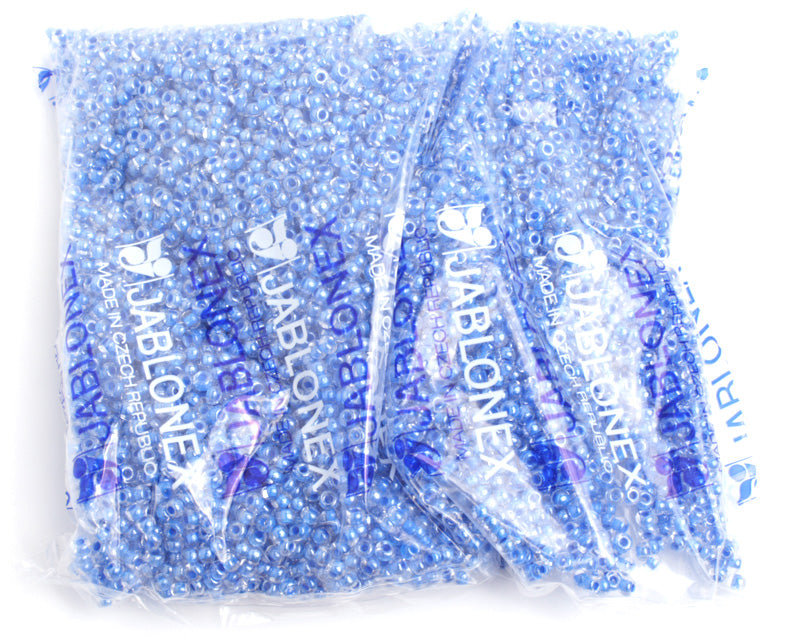 Czech Seed Bead / Pony Beads 6/0 Color Lined 