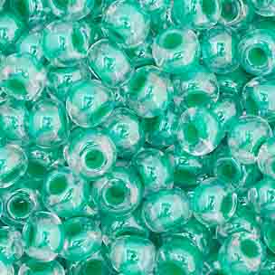 Czech Seed Bead / Pony Beads 6/0 Color Lined