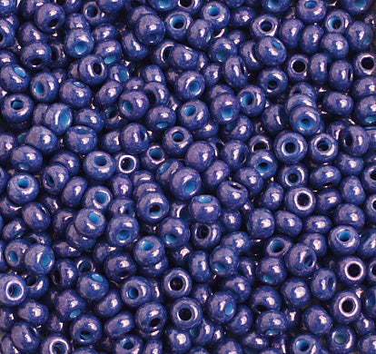 Czech Seed Bead / Pony Beads 6/0 Opaque Purple Shades